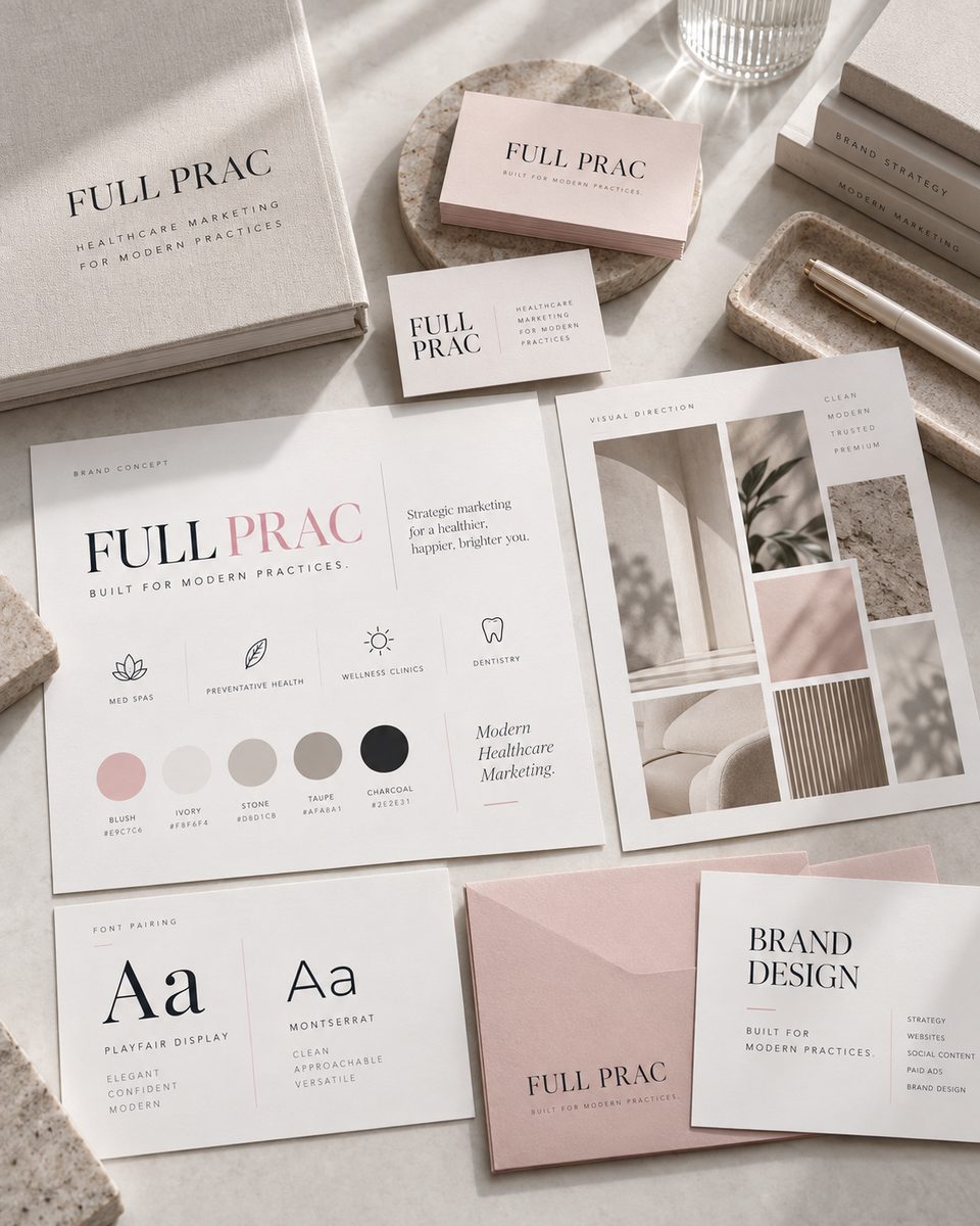 On-site photography and brand identity work by Full Prac
